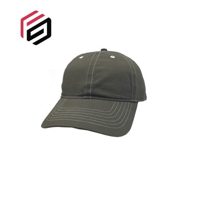 Berretto da baseball minimalista grigio cemento